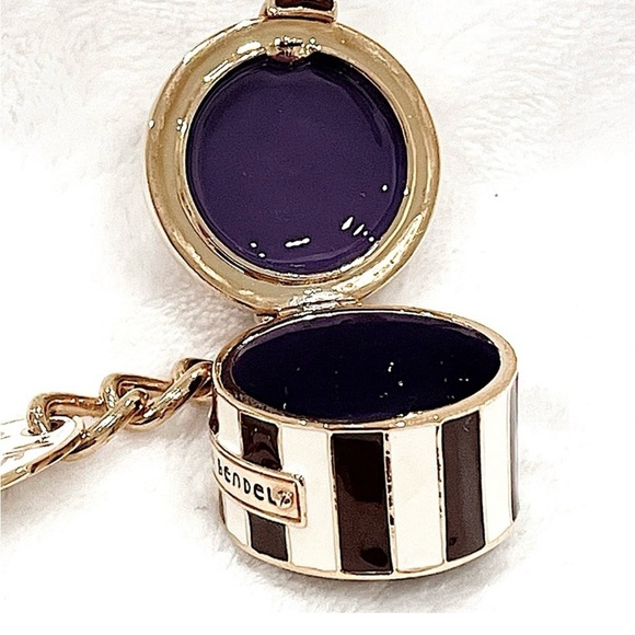 Henri Bendel RARE Milliner Hat Box KeyFob Dust Bag & Gift Box/ Ribbon/Card NWT - Picture 3 of 9